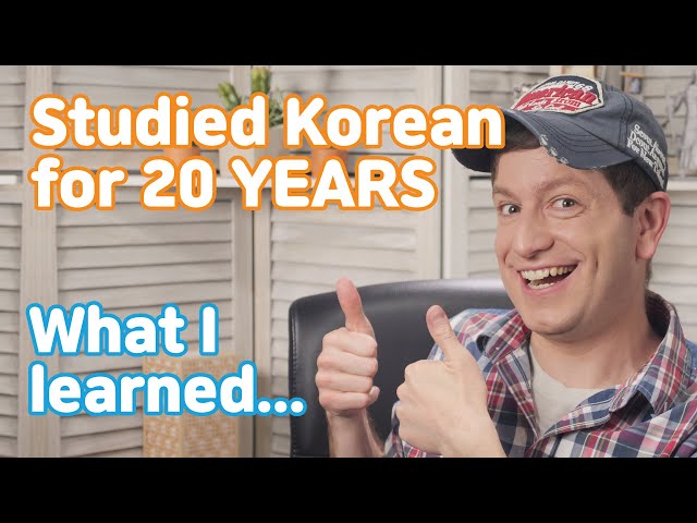 20 Years of Learning Korean - The Truth No One Told Me