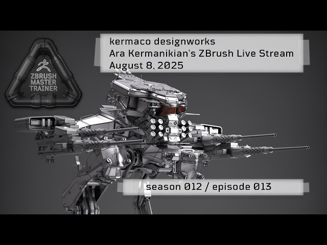 Hard Surface and Character Design with ZBrush