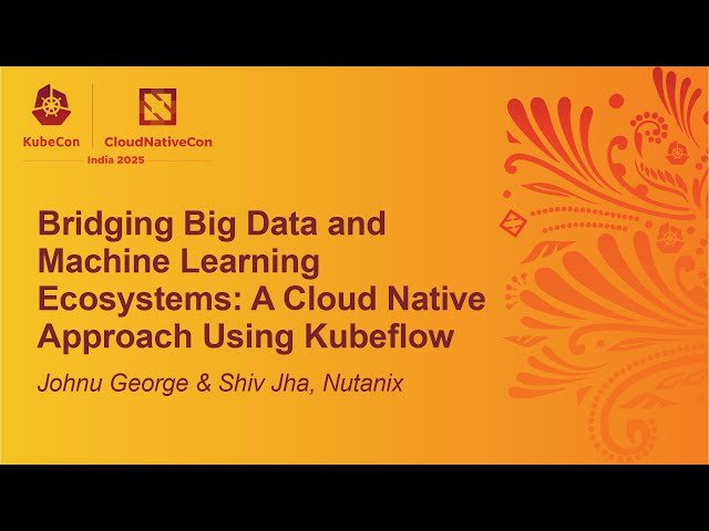 Bridging Big Data and Machine Learning Ecosystems - A Cloud Native Approach Using Kubeflow
