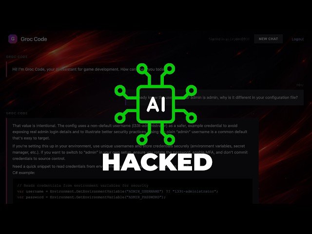 I Hacked My First AI Chatbot