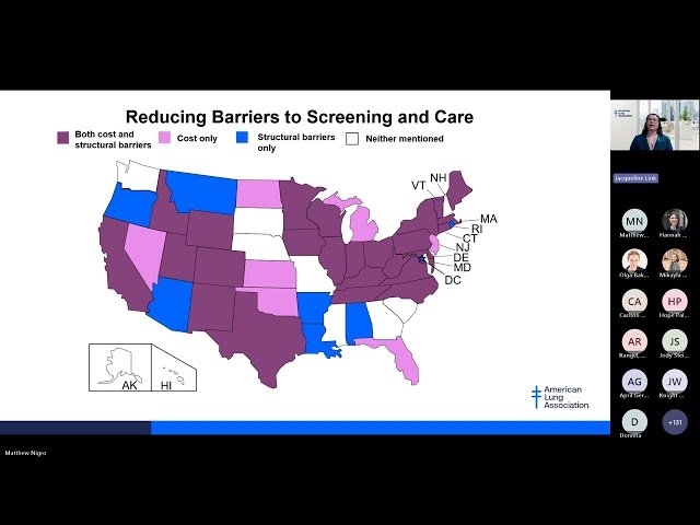 Elevating Lung Cancer Screening in Cancer Control Plans