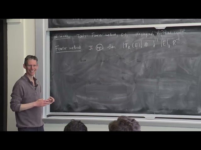 Sharp Projection Theorems Part 3 - Combining Different Scales - Lecture 24