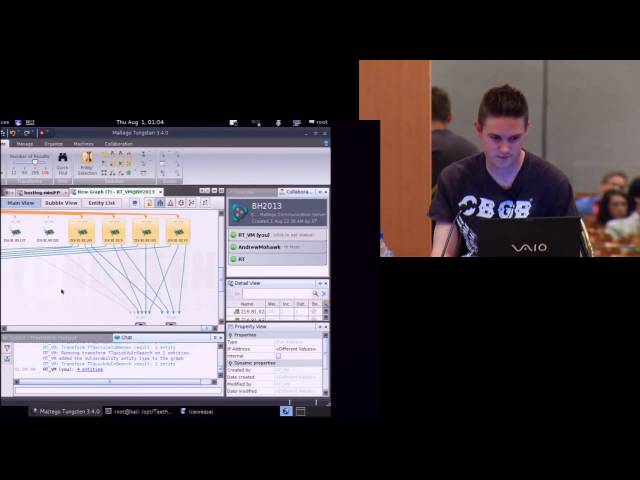 Maltego Tungsten as a Collaborative Attack Platform