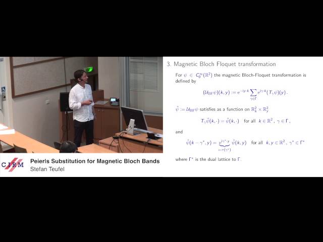 Mathematical Physics - Lectures and Research Seminars