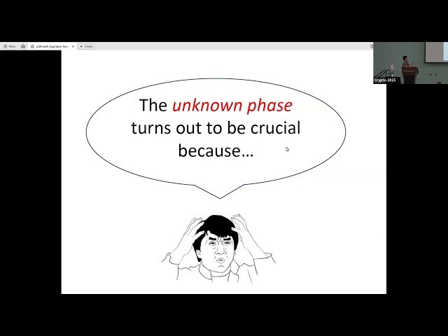 Quantum Cryptography III - Talk 2/3