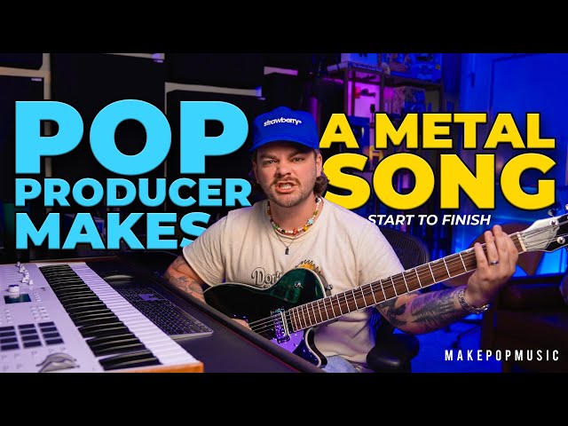 Pop Producer Creates Modern Metal Song - Production Tutorial