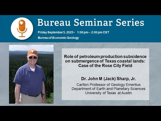 Role of Petroleum Production Subsidence on Submergence of Texas Coastal Lands - The Rose City Field