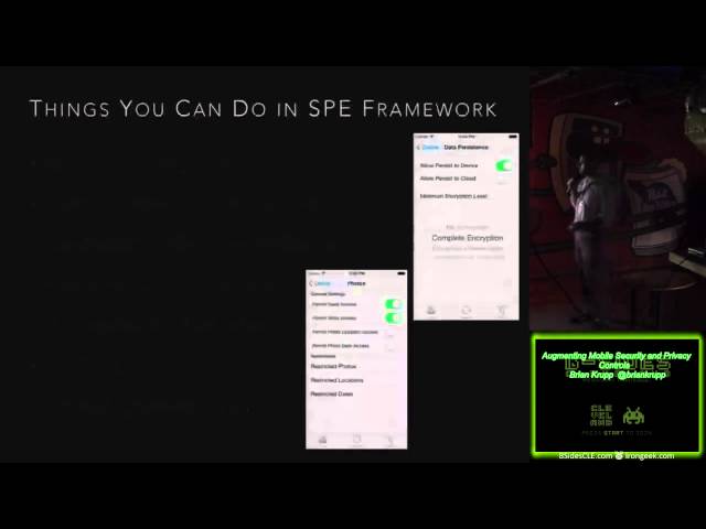 Augmenting Mobile Security and Privacy Controls