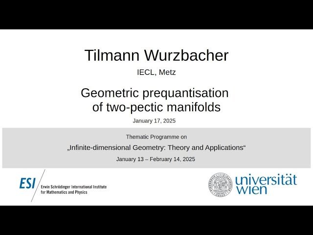 Geometric Prequantisation of Two-Pectic Manifolds