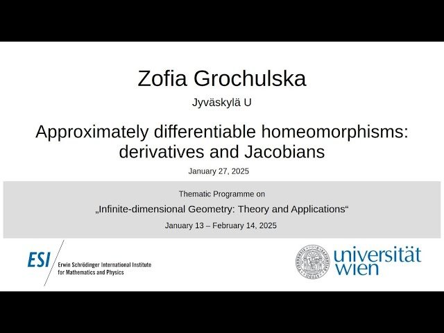 Approximately Differentiable Homeomorphisms: Derivatives and Jacobians - Part 1