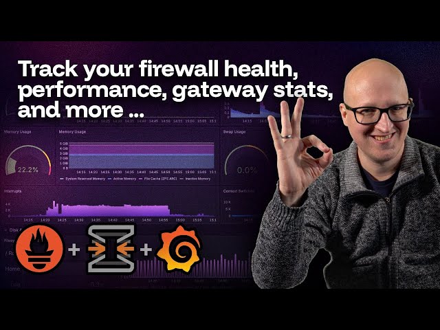 Building a Custom Grafana Dashboard for OPNSense Firewall Monitoring