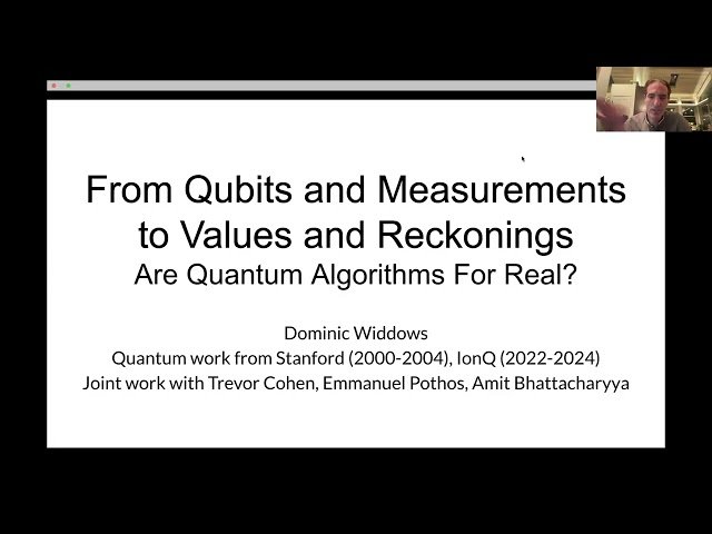 From Qubits and Measurements to Values and Reckonings - Are Quantum Algorithms For Real?
