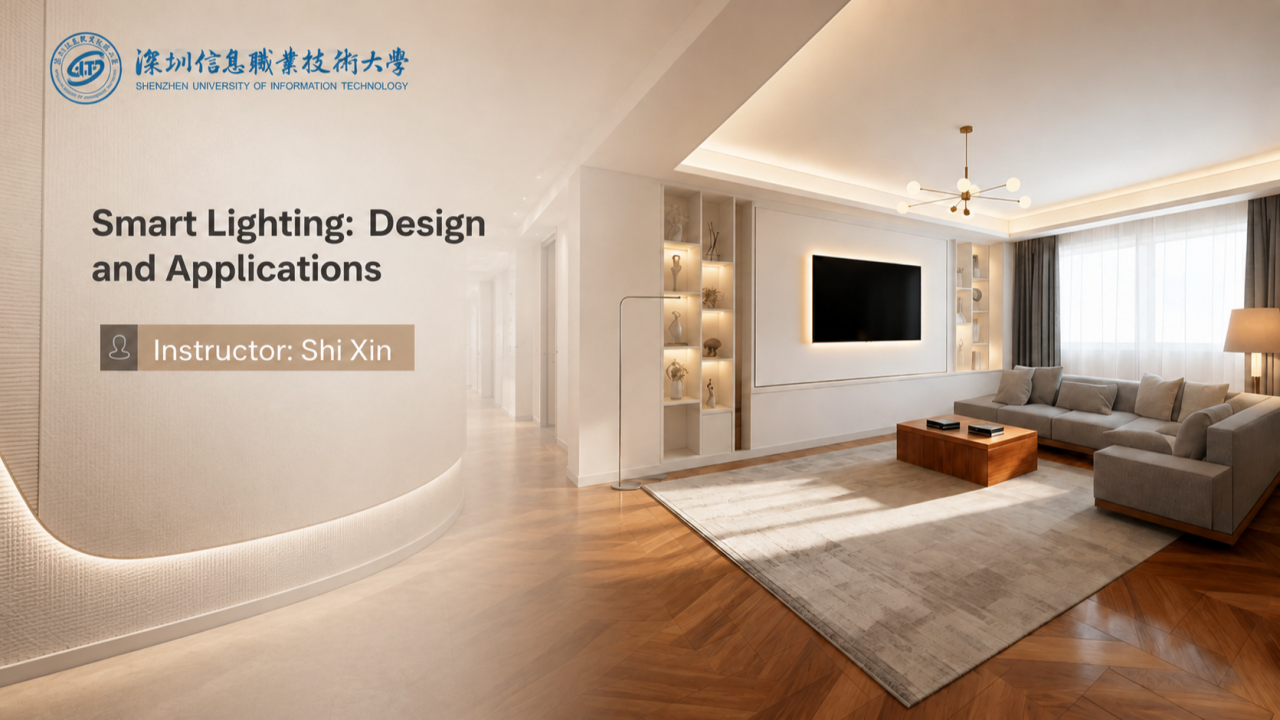 Smart Lighting: Design and Applications