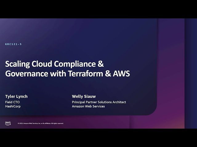 Scaling Cloud Compliance and Governance with Terraform and AWS