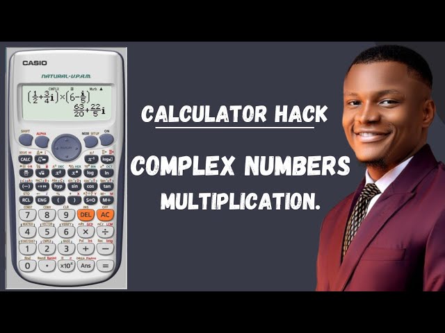 Complex Numbers Multiplication Using a Calculator Casio FX-991ES Plus Tutorial