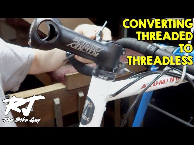 Threaded to Threadless Headset and Fork Upgrade on Vintage Road Bike