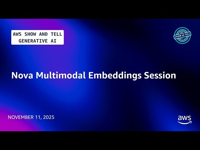 Amazon Nova Multimodal Embeddings - Cross-Modal Search and Retrieval with Unified Embedding Models