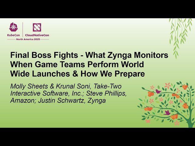 Final Boss Fights - What Zynga Monitors When Game Teams Perform World Wide Launches and How We Prepare