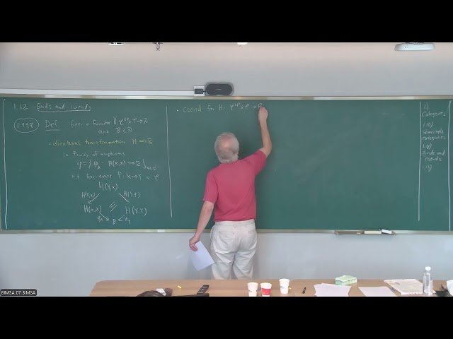 Categorical Tools in Low-Dimensional Quantum Field Theory - Lecture 5
