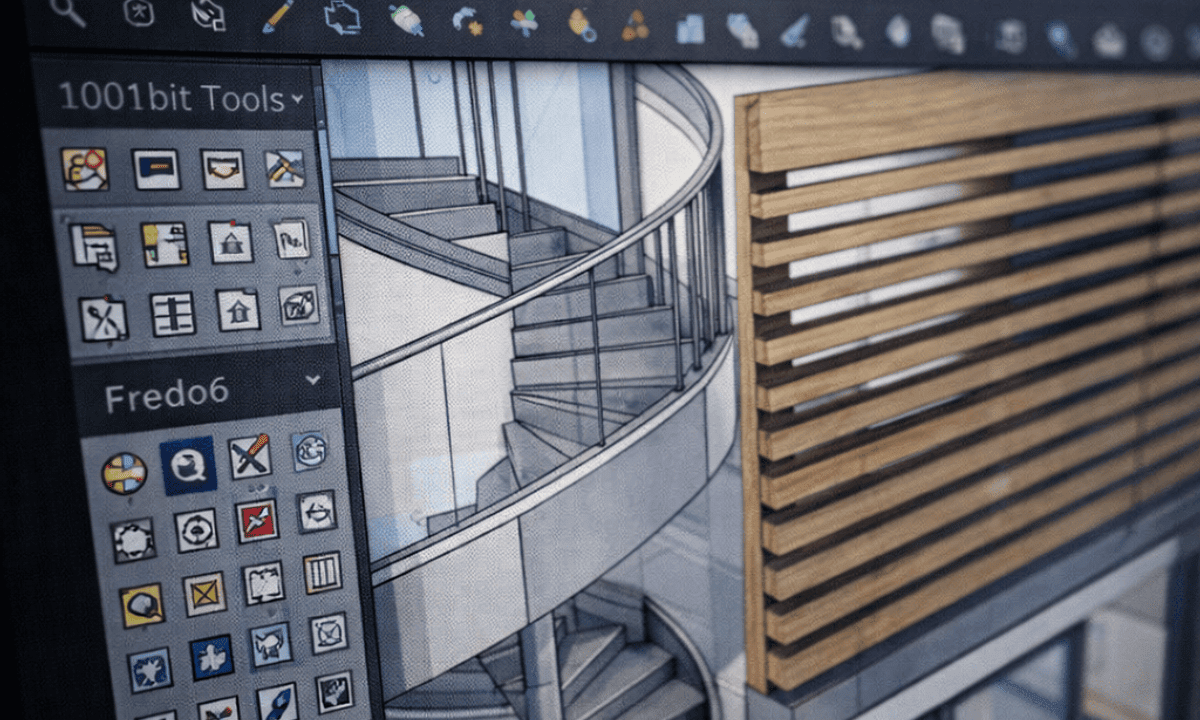 Apply SketchUp Plugins to Build 3D Architectural Models