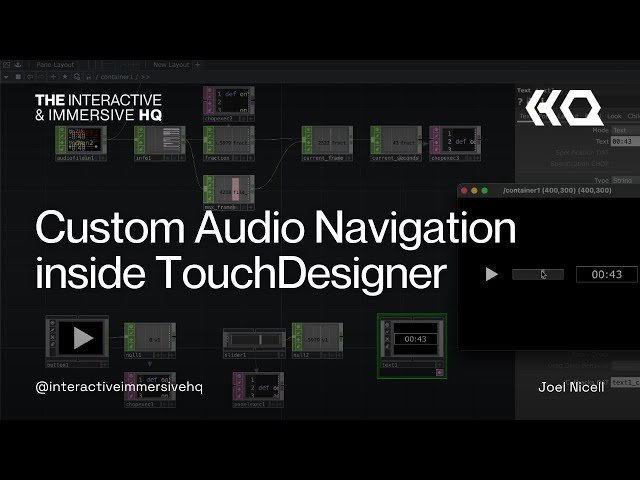Custom Audio Navigation in TouchDesigner
