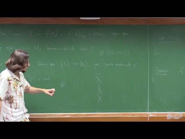 Grupo Fundamental e Espaços de Recobrimento - Aula 15