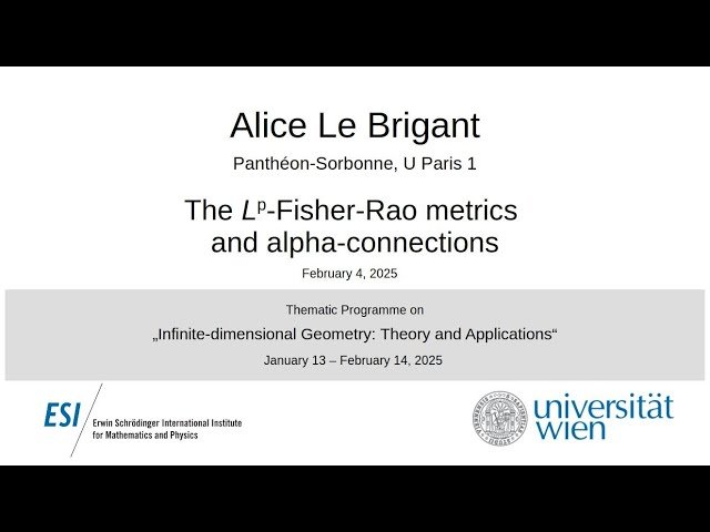 The Lp-Fisher-Rao Metrics and Alpha-Connections in Information Geometry