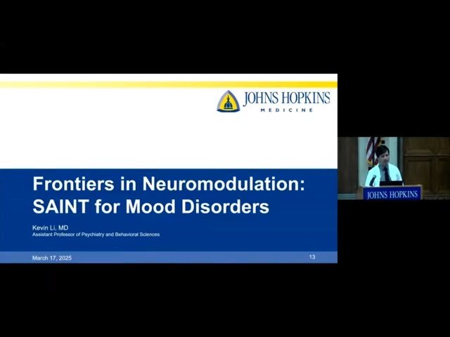 Frontiers in Neuromodulation: SAINT for Mood Disorders