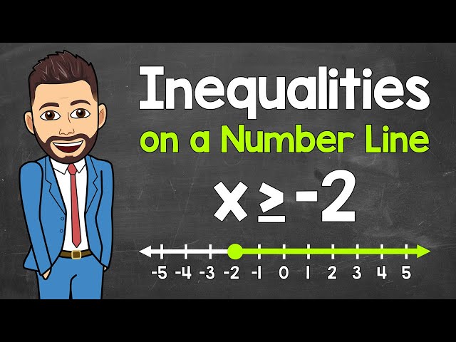 Inequalities on a Number Line