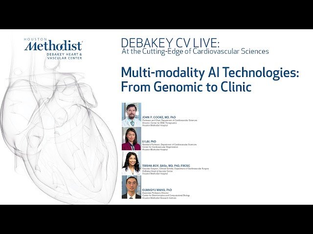 CV Sciences - Multi-Modality AI Technologies From Genomic to Clinic