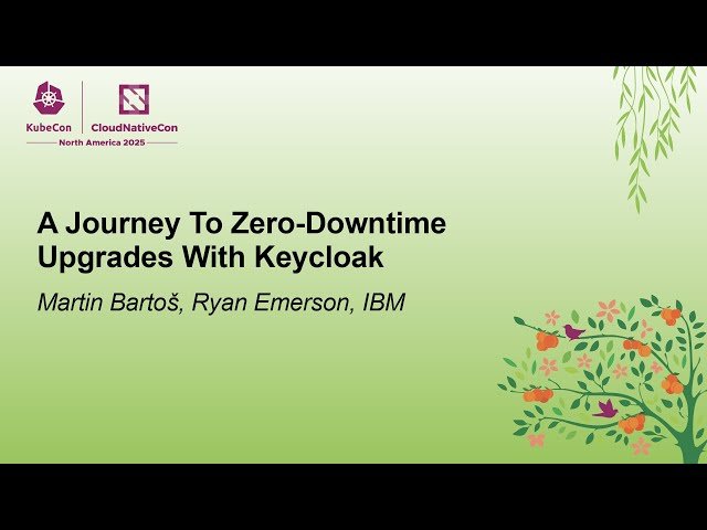A Journey to Zero-Downtime Upgrades with Keycloak