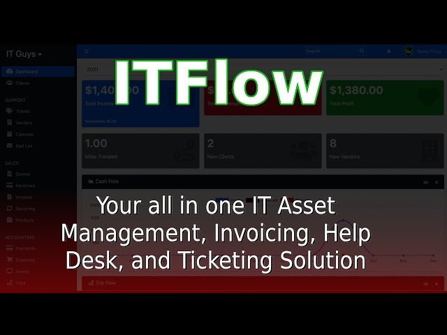 ITFlow - Complete Asset Management, Help Desk, Invoicing, and Ticketing System Setup