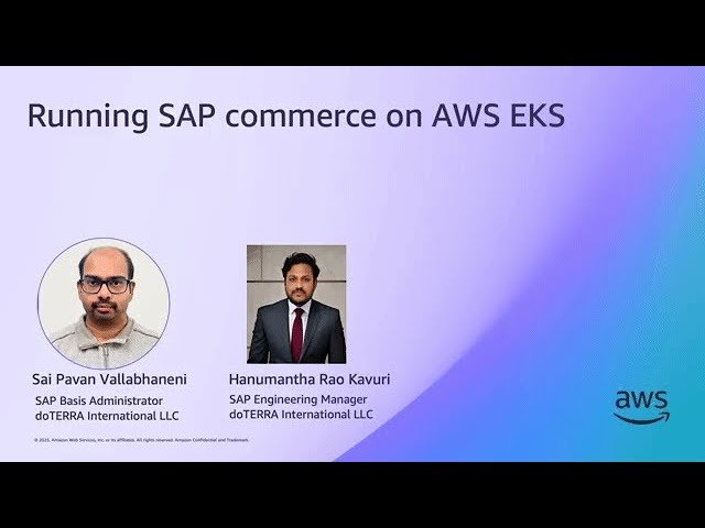 Running SAP Commerce on AWS EKS and Shopify Integration