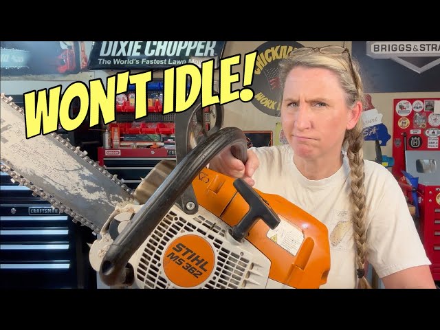 Almost Stumped Me! Commercial Tree Cutters Saws - Husqvarna 372XP and Stihl MS362