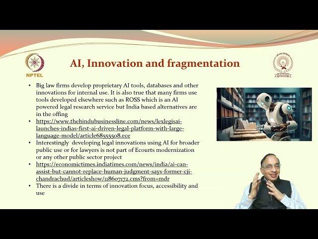 Use of AI in Law in India - Part II