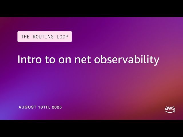 Introduction to Network Observability - The Routing Loop