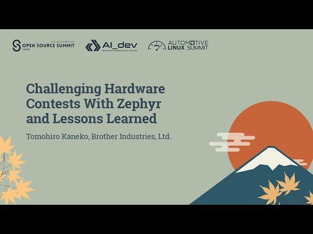 Challenging Hardware Contests With Zephyr and Lessons Learned