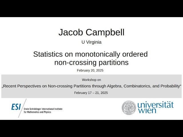 Statistics on Monotonically Ordered Non-crossing Partitions