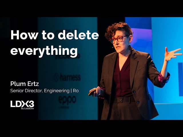 How to Delete Everything - The Clean-Slate Approach to Technical Strategy