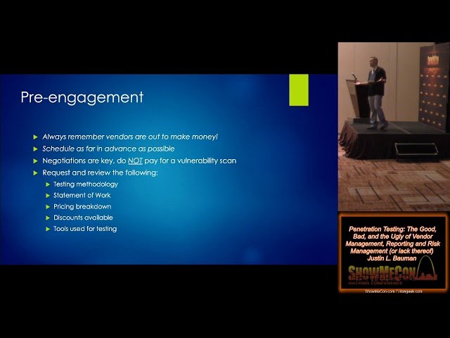 Penetration Testing - The Good, Bad, and the Ugly of Vendor Management, Reporting, and R