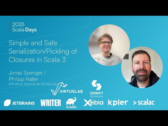 Simple and Safe Pickling of Closures in Scala 3