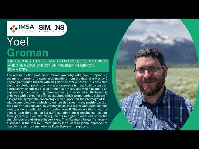 Closed Strings and the Reconstruction Problem in Mirror Symmetry