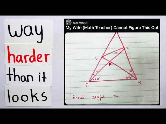 Solving Langley's Adventitious Angles - A Deceptively Difficult Geometry Problem