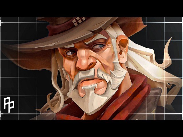 Stylized Character Modeling and Hand-Painted Texturing