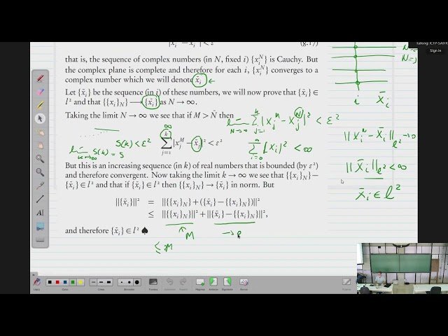 Infinite Dimensional Vector Spaces - Class 6