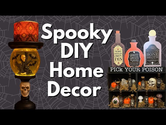 DIY Halloween Decorations - Halloween Crafts - Dollar Tree Halloween DIY