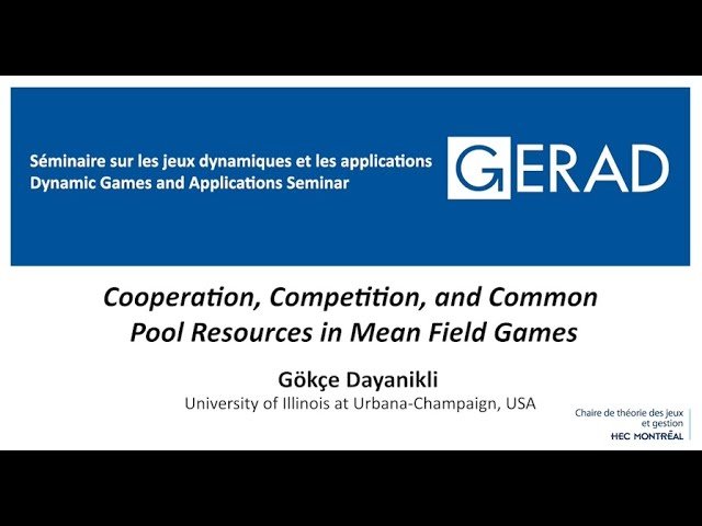 Cooperation, Competition, and Common Pool Resources in Mean Field Games
