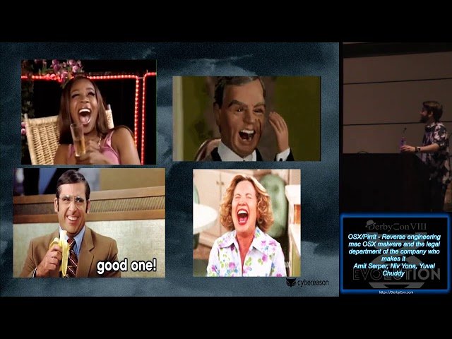 OSXPirrit Reverse Engineering Mac OSX Malware and the Legal Department of the Company Who