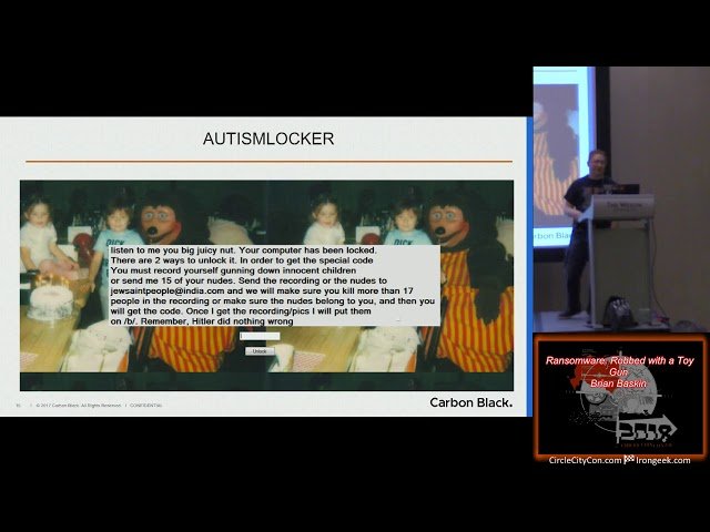 Ransomware Robbed with a Toy Gun