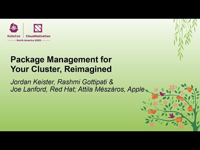 Package Management for Your Cluster, Reimagined